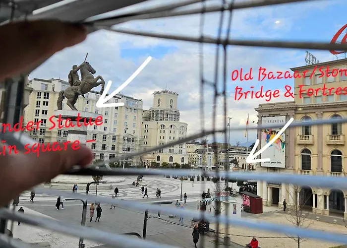 Adorable Main Square * Skopje