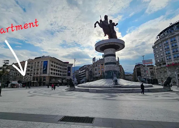 Adorable Main Square Skopje